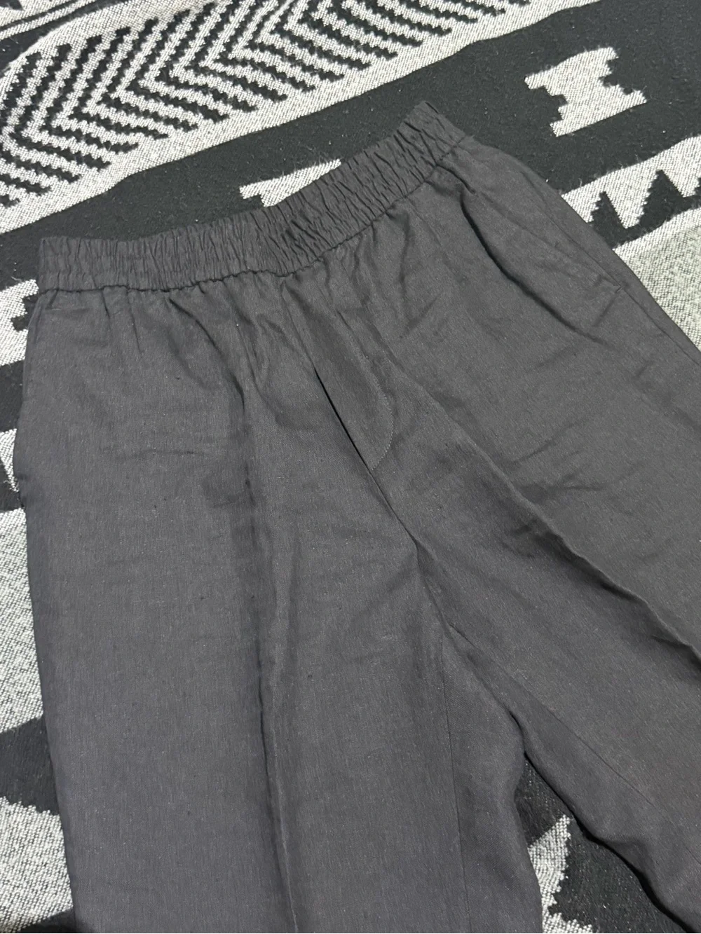 Suit supply Men's dark navy wide leg Pants size 28